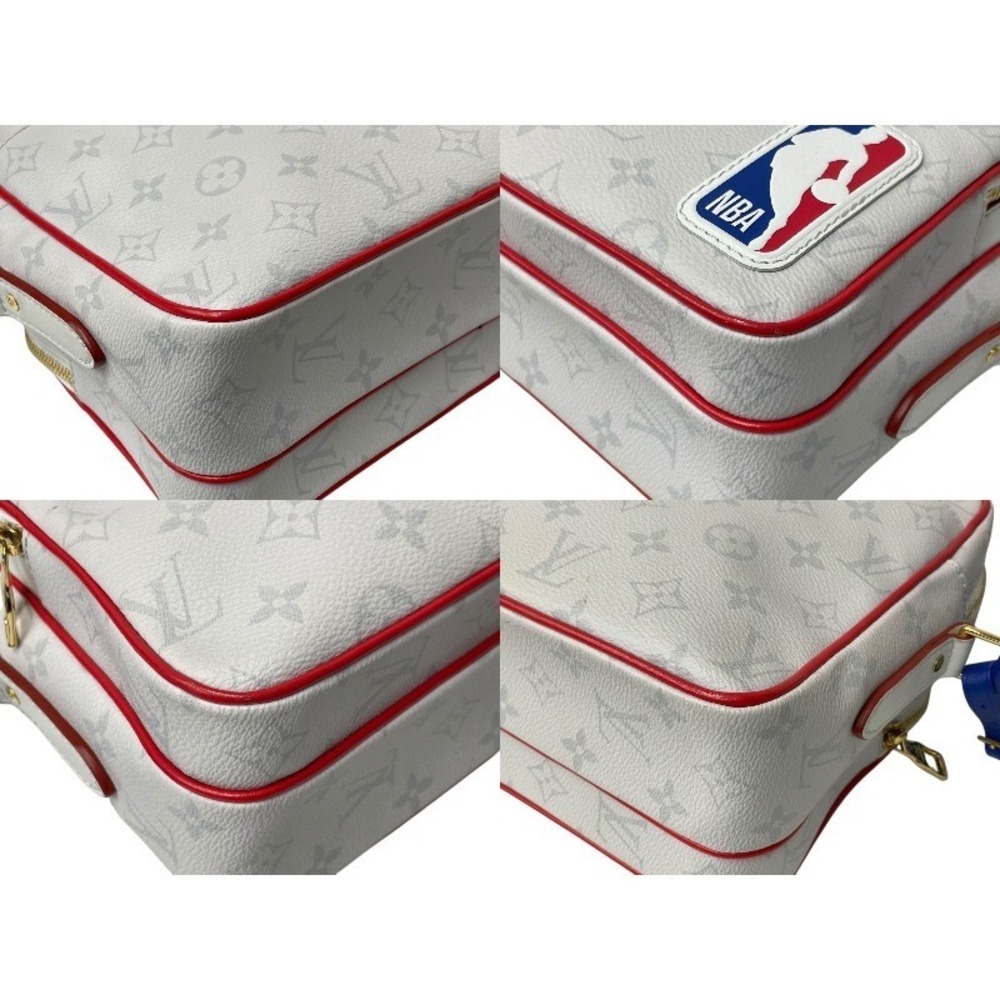 Louis Vuitton Louis Vuitton LVxNBA Nile Messenger Shoulder Bag White Blue Red - Picture 7 of 9